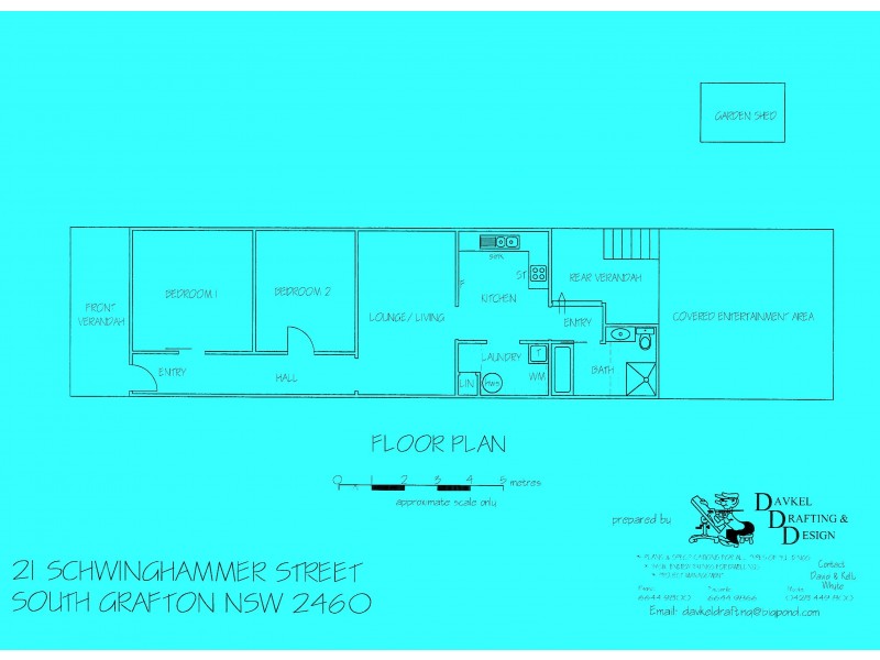 21 SCHWINGHAMMER STREET, South Grafton NSW 2460 Floorplan
