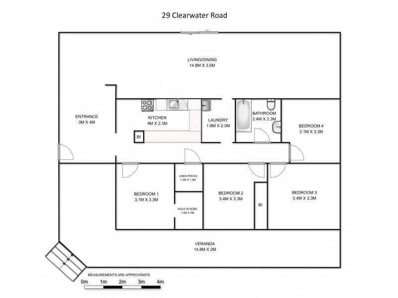 29 Clearview Road, Coutts Crossing NSW 2460 Floorplan