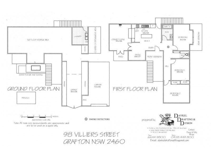 98 VILLIERS STREET, Grafton NSW 2460 Floorplan