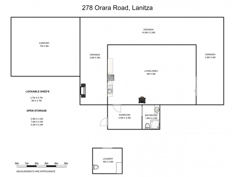 278 Orara Road, Lanitza NSW 2460 Floorplan