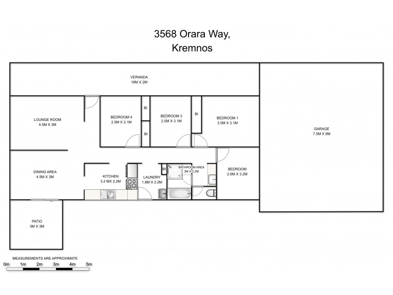 3568 ORARA WAY, Kremnos NSW 2460 Floorplan