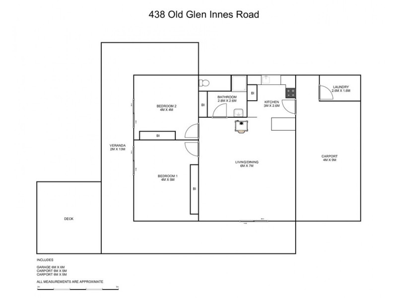 438 Old Glen Innes Road, Waterview Heights NSW 2460 Floorplan