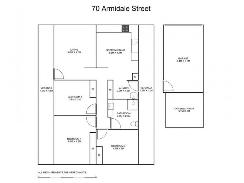 70 Armidale Street, South Grafton NSW 2460 Floorplan
