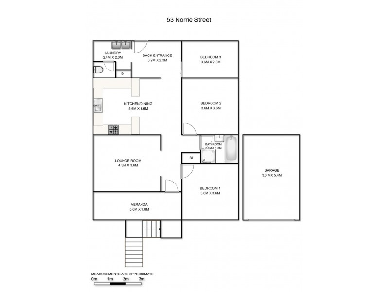 53 Norrie Street, South Grafton NSW 2460 Floorplan
