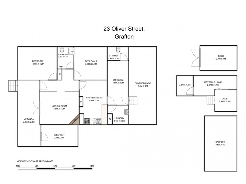 23 Oliver Street, Grafton NSW 2460 Floorplan