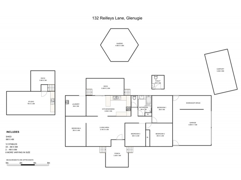 132 Reilleys Lane, Glenugie NSW 2460 Floorplan