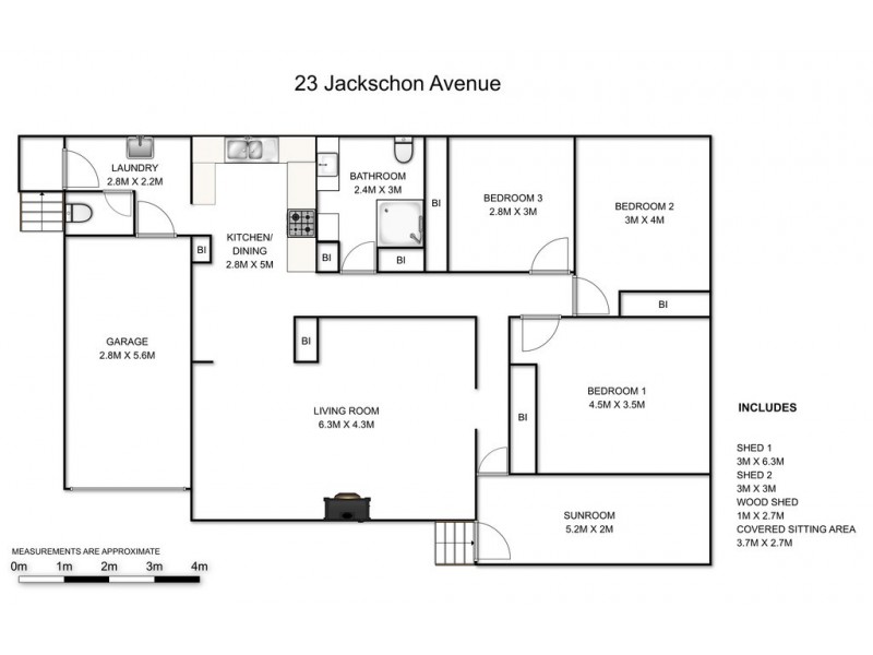 23 Jackschon Avenue, Grafton NSW 2460 Floorplan