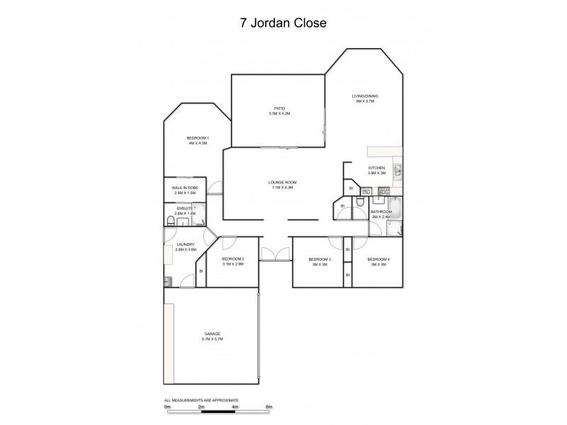 7 Jordan Close, Grafton NSW 2460 Floorplan
