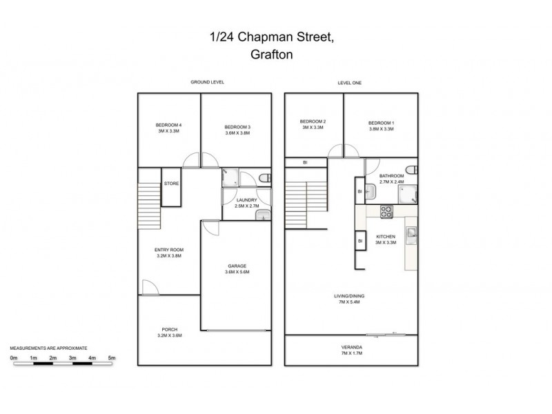 1/24 Chapman Street, Grafton NSW 2460 Floorplan