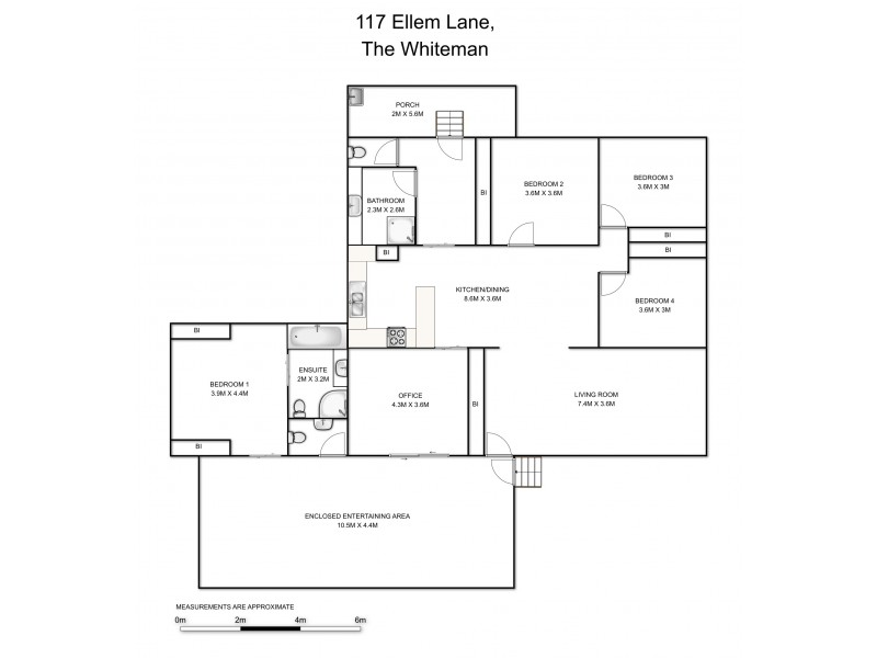 117 Ellem Lane, The Whiteman NSW 2460 Floorplan