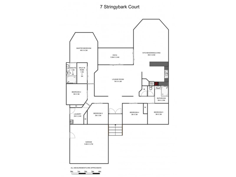 7 Stringybark Court, South Grafton NSW 2460 Floorplan