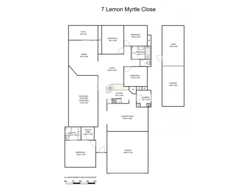 7 Lemon Myrtle Close, South Grafton NSW 2460 Floorplan