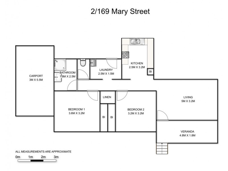 2/169 Mary Street, Grafton NSW 2460 Floorplan