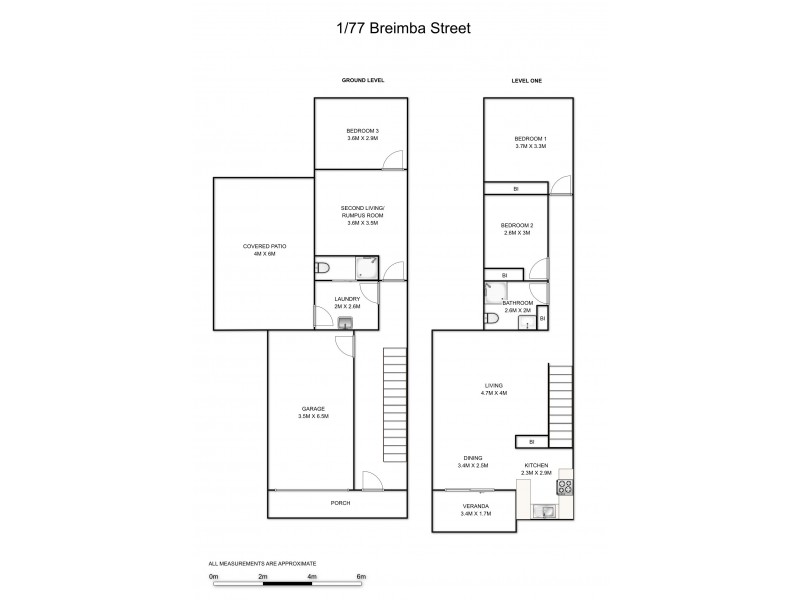 1/77a Breimba Street, Grafton NSW 2460 Floorplan