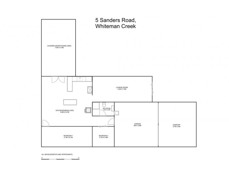 5 Sanders Road, Whiteman Creek NSW 2460 Floorplan