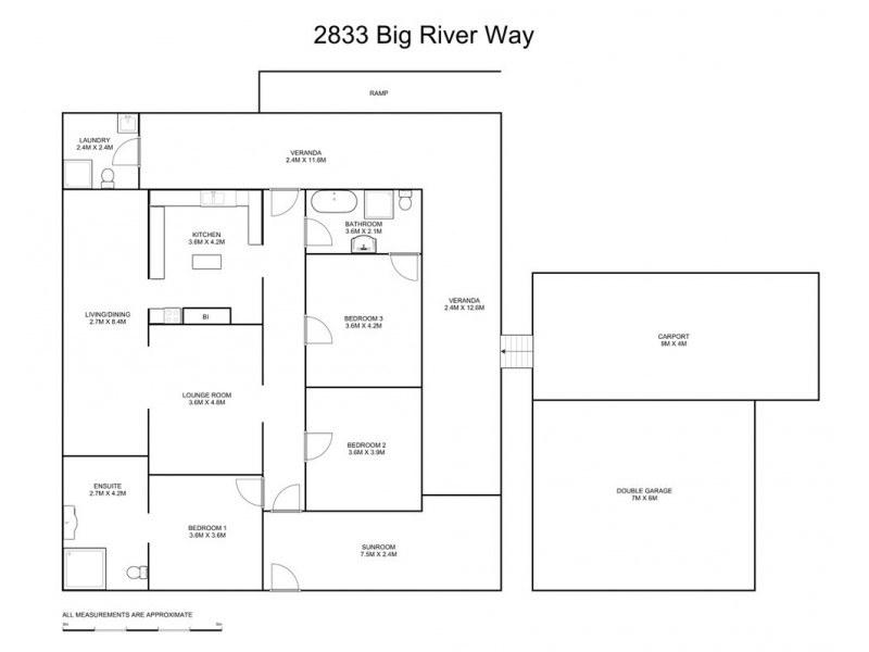 2833 Big River Way, Ulmarra NSW 2462 Floorplan