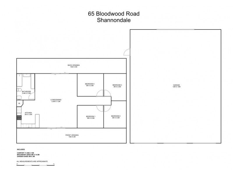 65 Bloodwood Road, Shannondale NSW 2460 Floorplan