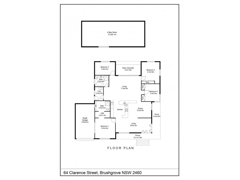 64 Clarence Street, Brushgrove NSW 2460