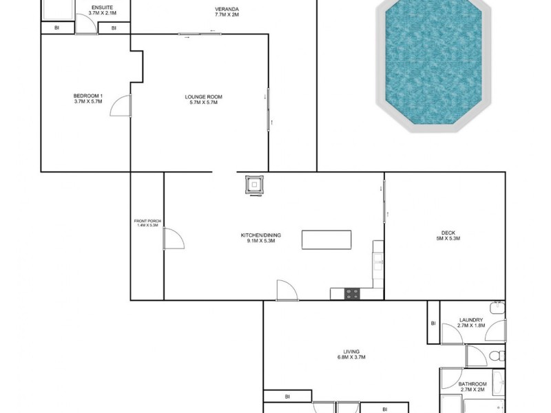 404 Bent Street, South Grafton NSW 2460 Floorplan