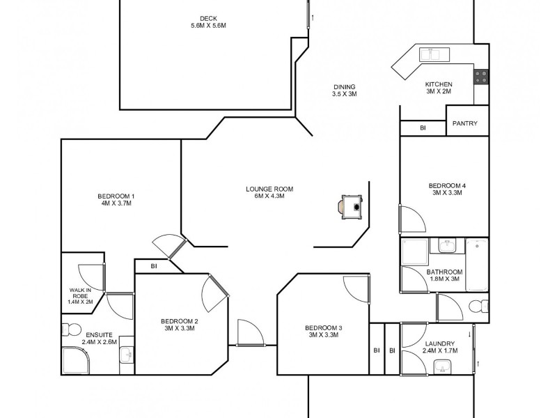 15 Taylors Lane, The Whiteman NSW 2460 Floorplan