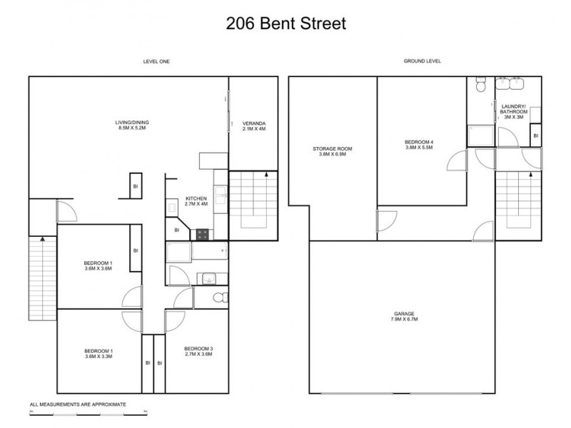 206 Bent Street, South Grafton NSW 2460 Floorplan