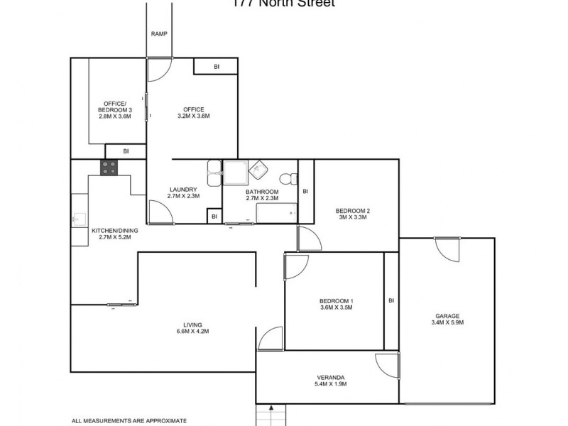177 North Street, Grafton NSW 2460 Floorplan