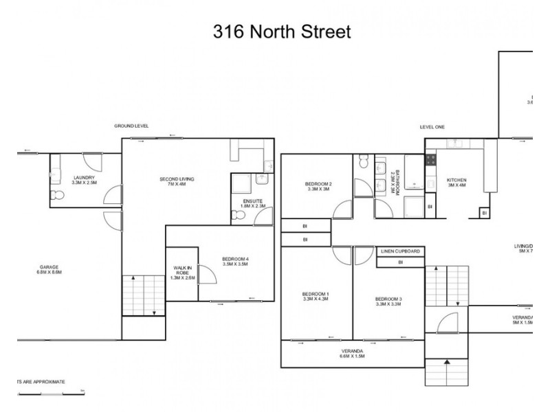 316 North Street, Grafton NSW 2460 Floorplan