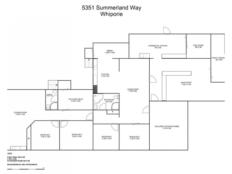 5351 Summerland Way, Whiporie NSW 2469 Floorplan