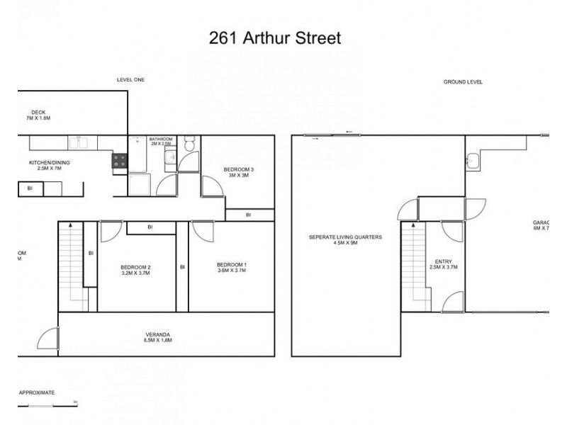 261 Arthur Street, Grafton NSW 2460 Floorplan