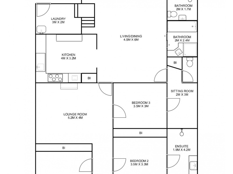 100 Bacon Street, Grafton NSW 2460 Floorplan