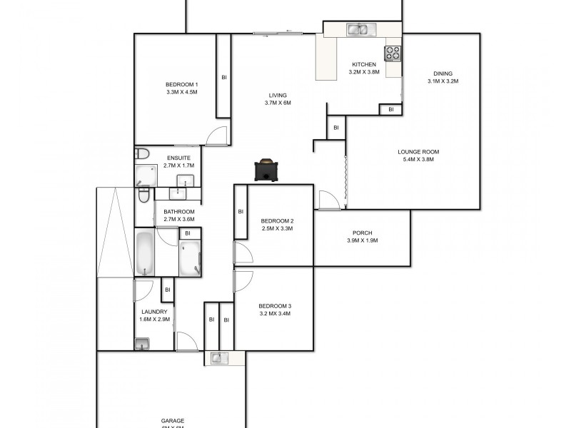 23 Hillside Drive, Junction Hill NSW 2460 Floorplan