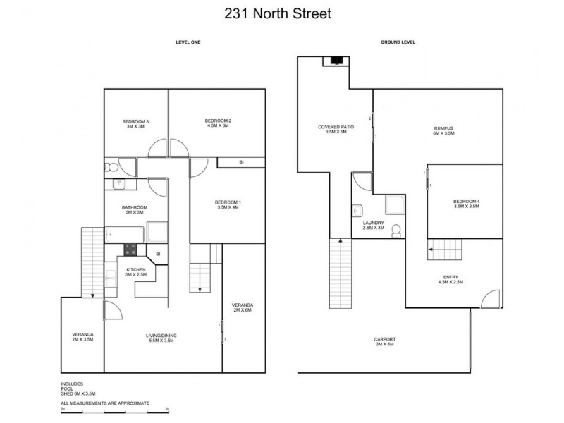 231 North Street, Grafton NSW 2460 Floorplan