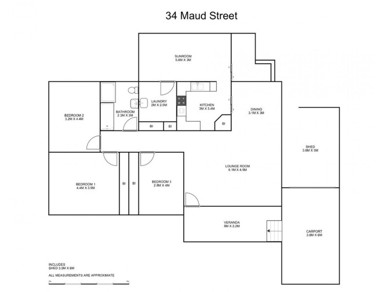 34 Maud Street, Grafton NSW 2460 Floorplan
