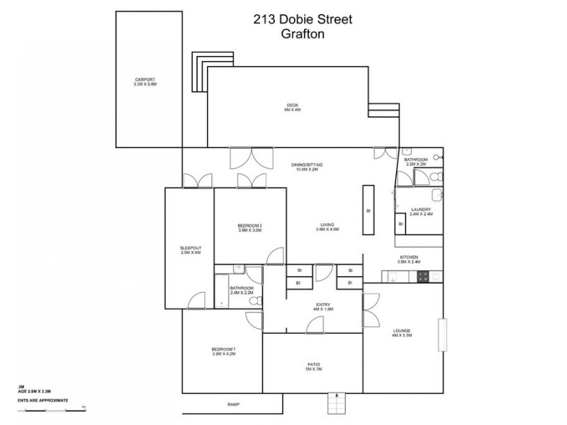 213 Dobie Street, Grafton NSW 2460 Floorplan