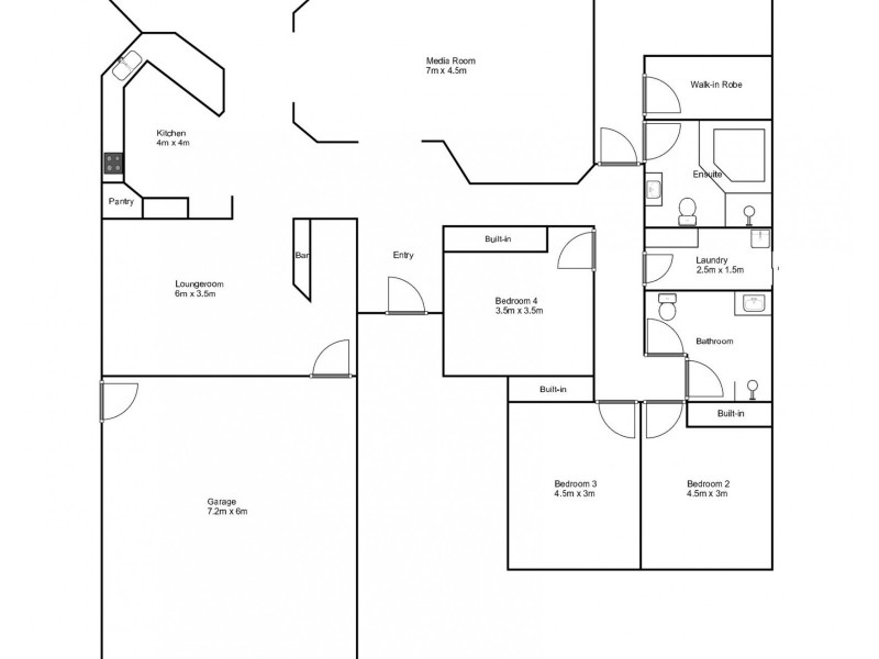 2 Nursery Close, Grafton NSW 2460 Floorplan