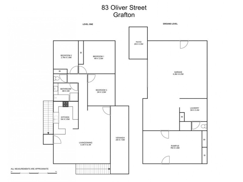 83 Oliver Street, Grafton NSW 2460 Floorplan