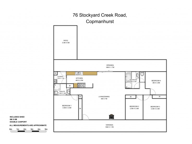 76 Stockyard Creek Road, Copmanhurst NSW 2460 Floorplan