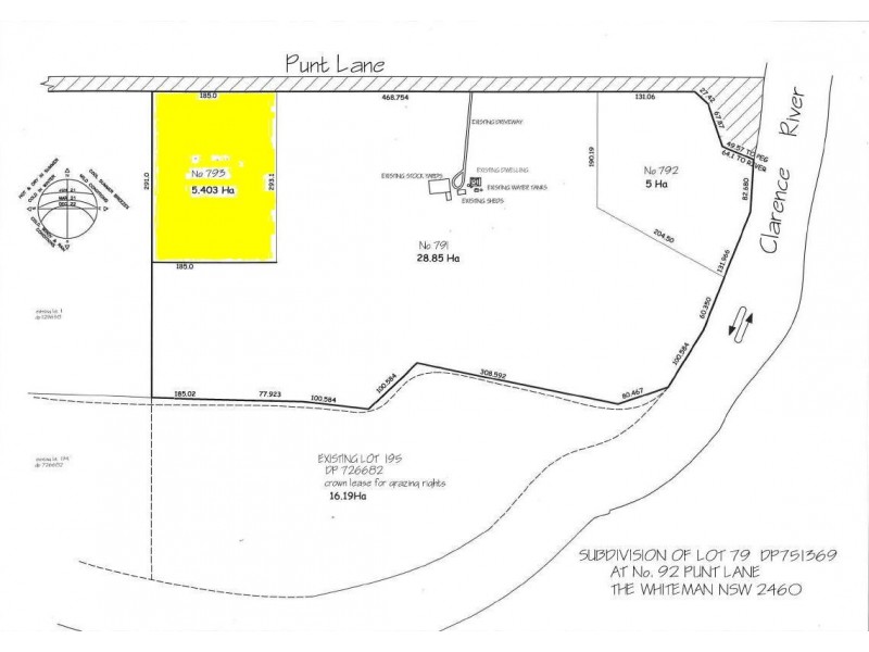 Lot 793 Old Punt Lane, The Whiteman NSW 2460