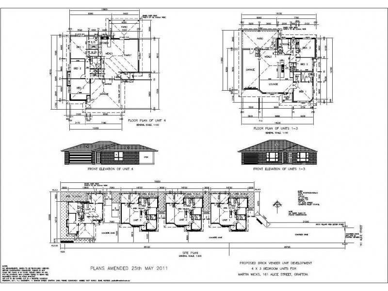 3/161 Alice St + Proposed Lot 3 and 4/161 Alice St, Grafton NSW 2460