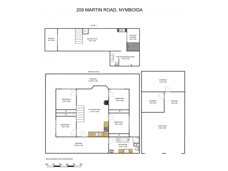 209 Martin Road, Nymboida NSW 2460 Floorplan