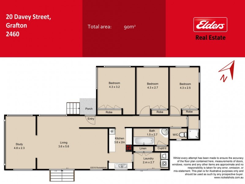 20 Davey Avenue, Grafton NSW 2460 Floorplan