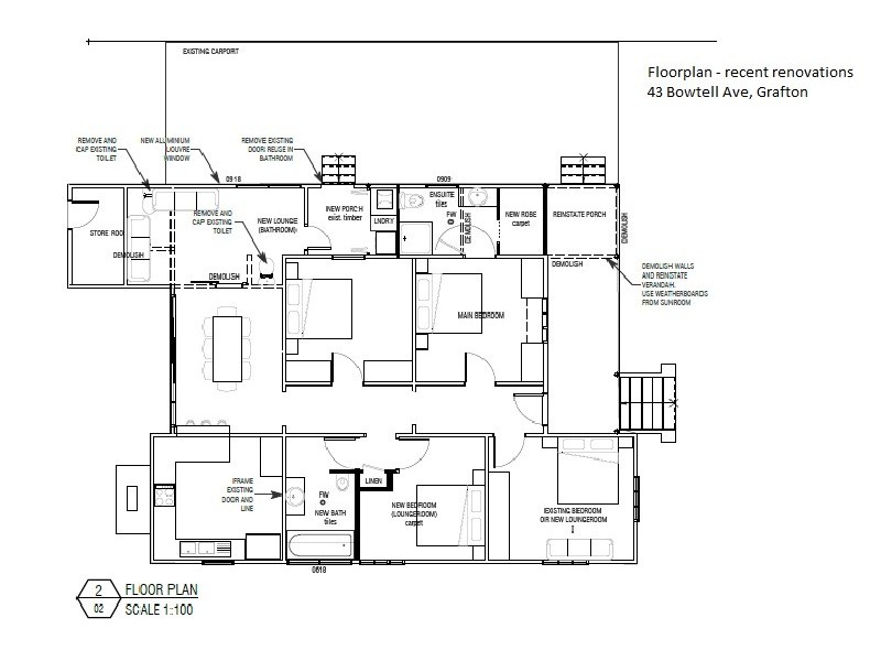43 Bowtell Avenue, Grafton NSW 2460 Floorplan