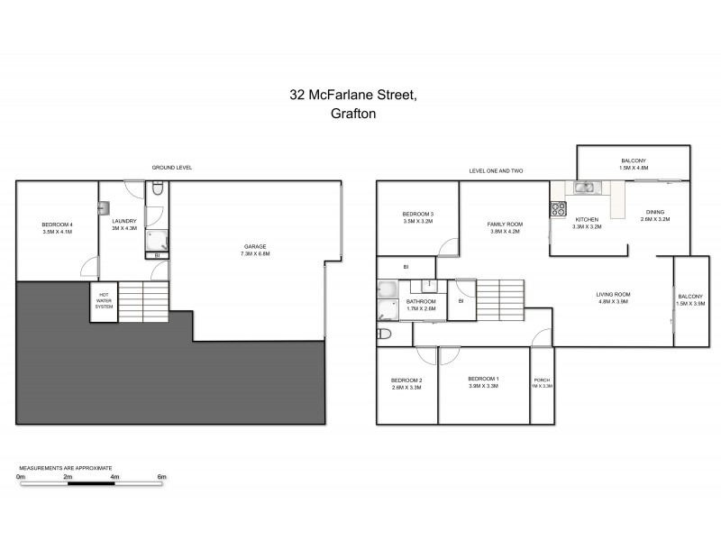 32 McFarlane Street, South Grafton NSW 2460 Floorplan