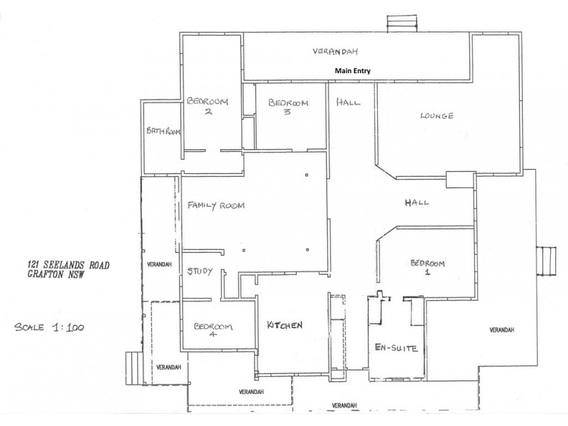 121 Seelands Hall Road, Seelands NSW 2460 Floorplan