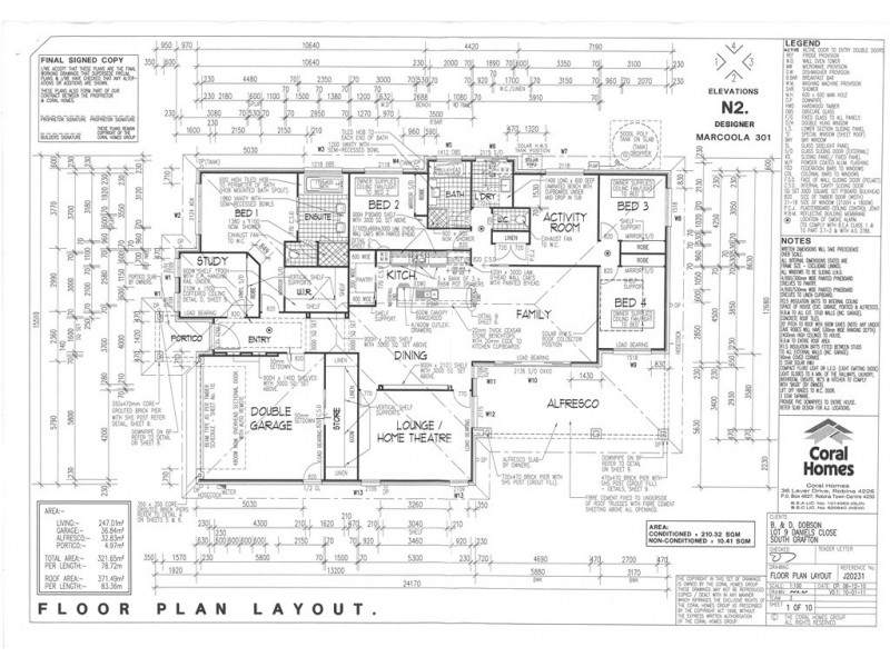 19 Daniels Close, South Grafton NSW 2460 Floorplan