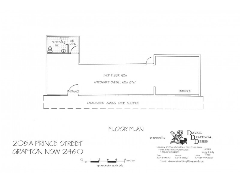 1/205 Prince Street, Grafton NSW 2460 Floorplan