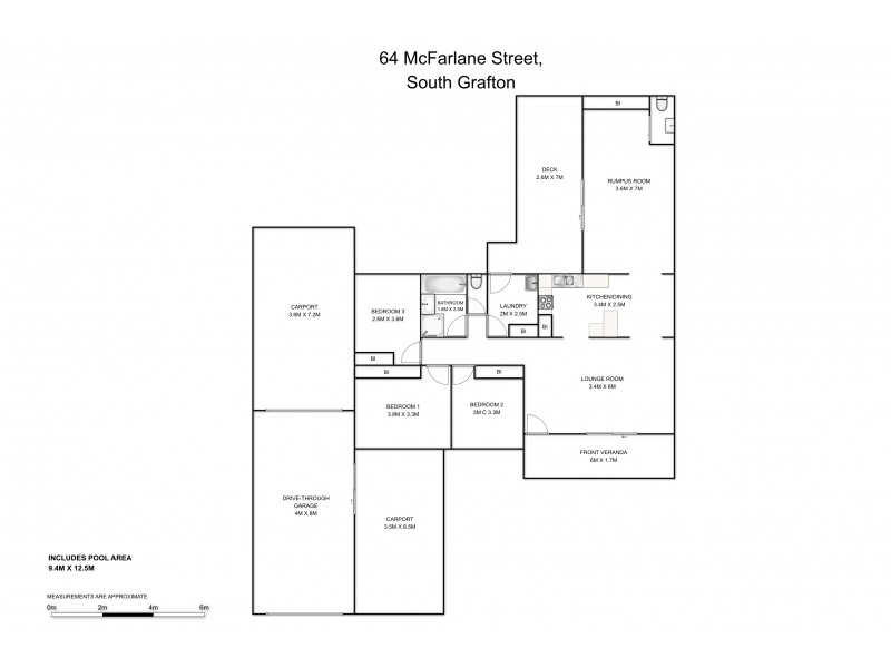 46 MCFARLANE STREET, South Grafton NSW 2460 Floorplan