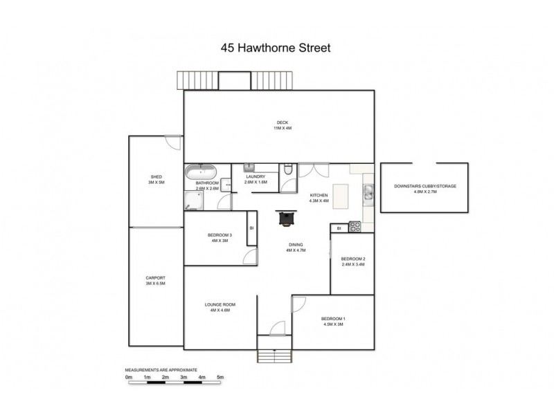 45 Hawthorne Street, South Grafton NSW 2460 Floorplan