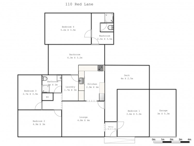 110 Red Lane, Mountain View NSW 2460 Floorplan
