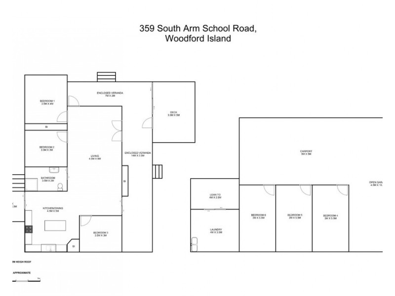359 South Arm School Road, Woodford Island NSW 2463 Floorplan